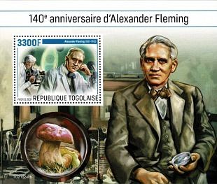 Filatelistische aandacht voor: Alexander Fleming (37)