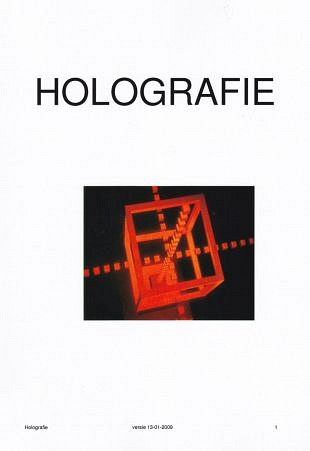 Instructiemodule voor het maken van een hologram