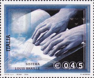 Filatelistische aandacht voor: Louis Braille (9) en (10)