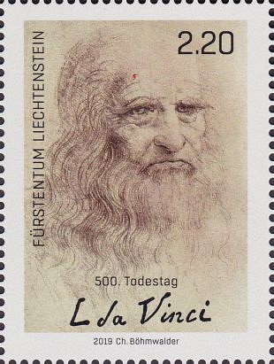 Filatelistische aandacht voor: Leonardo da Vinci (12)