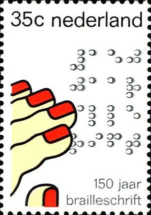 Filatelistische aandacht voor: Louis Braille (13 en 14)