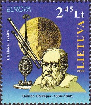 Filatelistische aandacht voor: Galileo Galilei (13)