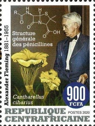 Filatelistische aandacht voor: Alexander Fleming (24)