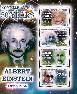 Filatelistische aandacht voor: Albert Einstein (10)