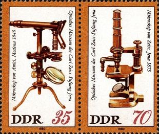 Filatelistische aandacht voor: Microscoop & Microscopie (32)